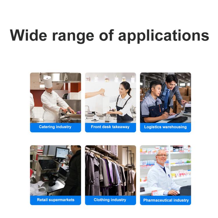 Xprinter XP-80T 80mm QR Code Supermarket Receipt Label Thermal Printer