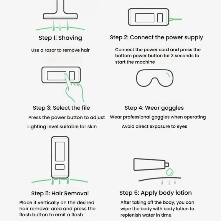 Sapphire Ice Sense Painless Laser Hair Remover Intense Pulse Ice Hair Removal Device