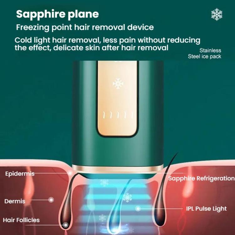 Sapphire Ice Sense Painless Laser Hair Remover Intense Pulse Ice Hair Removal Device