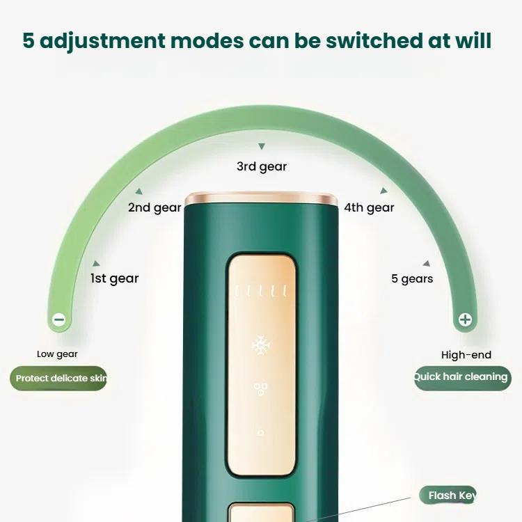 Sapphire Ice Sense Painless Laser Hair Remover Intense Pulse Ice Hair Removal Device