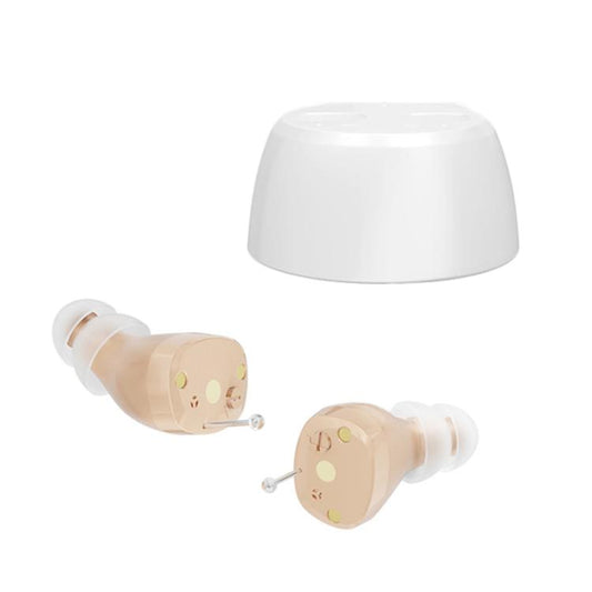 Portable Mini CIC Hearing Aid Invisible Rechargeable Sound Amplifier Collector