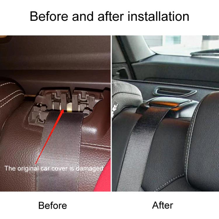 For 2012-2015 Mercedes-Benz ML / GL-Class W166 Car Rear Seat Belt Cover Guides 1669213800