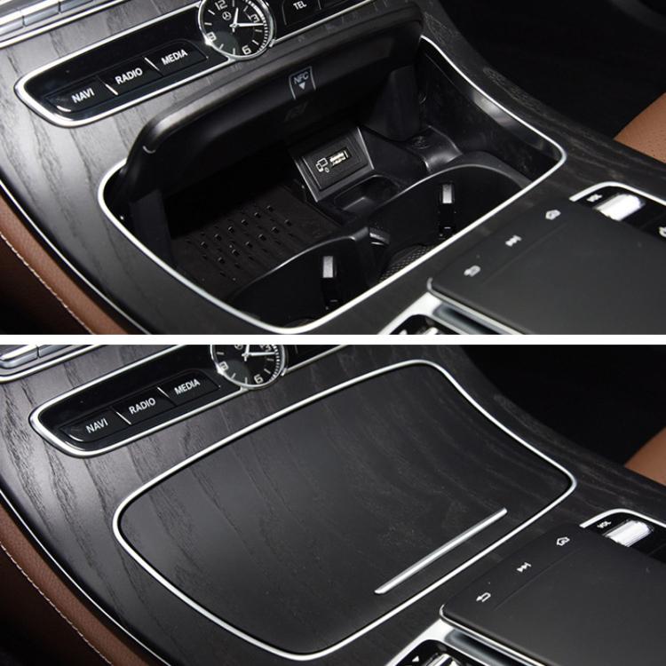 For Mercedes-Benz E-Class W213 Car Cup Holder Ashtray Cover Decorative Strips 2136830500