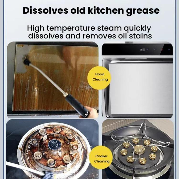 YAERDUN 1500W High Temperature Steam Cleaner Smart Digital Kitchen Hood Bathroom Cleaning Machine