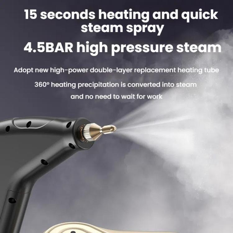 YAERDUN 1500W High Temperature Steam Cleaner Smart Digital Kitchen Hood Bathroom Cleaning Machine