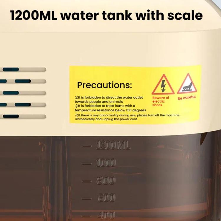 YAERDUN 1500W High Temperature Steam Cleaner Smart Digital Kitchen Hood Bathroom Cleaning Machine