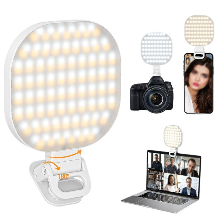 Smartphone Fill Light Selfie Live Streaming Computer Laptop Photography Light LED Video Conference Fill Lamp