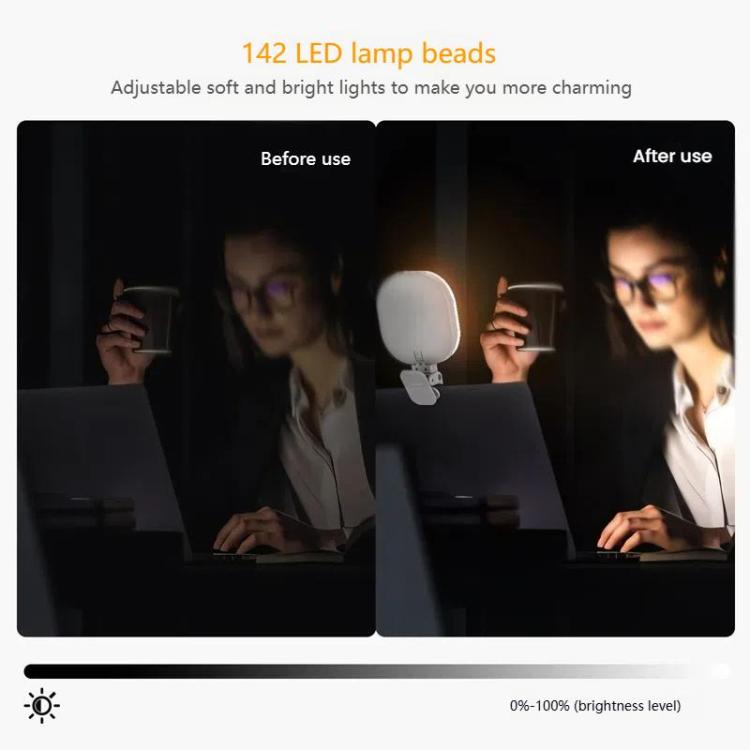 Smartphone Fill Light Selfie Live Streaming Computer Laptop Photography Light LED Video Conference Fill Lamp