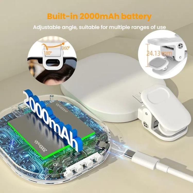 Smartphone Fill Light Selfie Live Streaming Computer Laptop Photography Light LED Video Conference Fill Lamp