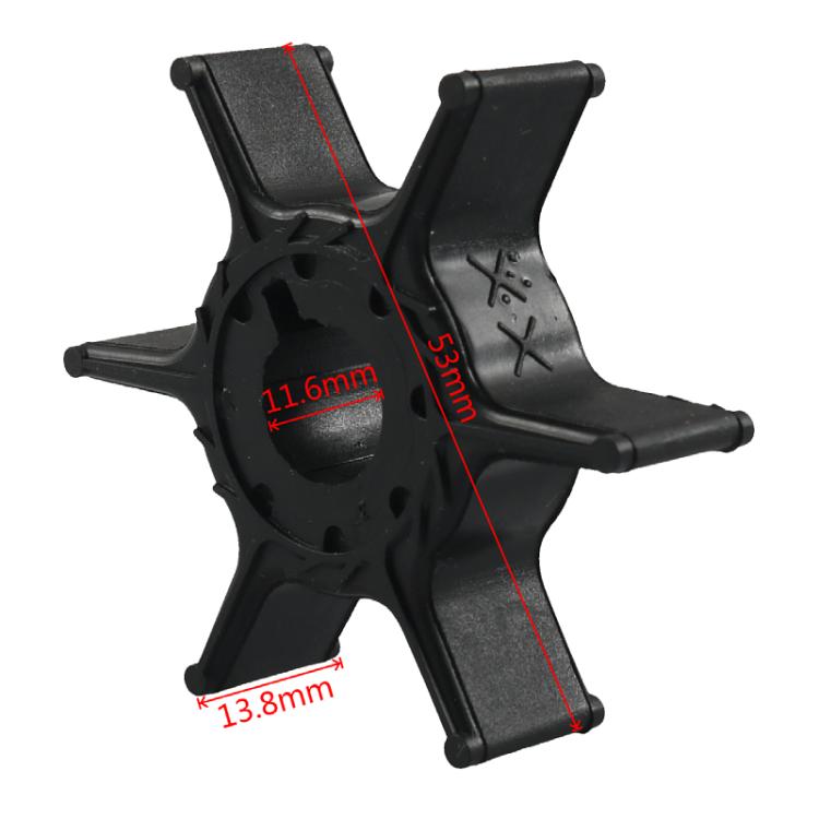 Outboard Water Pump Impeller 500368 For Yamaha 6/8/9.9HP
