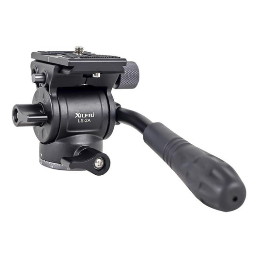 XILETU  LS-2A  Mini Hydraulic Damping Ball Head Tripod Head 360 Degree Panoramic Shooting