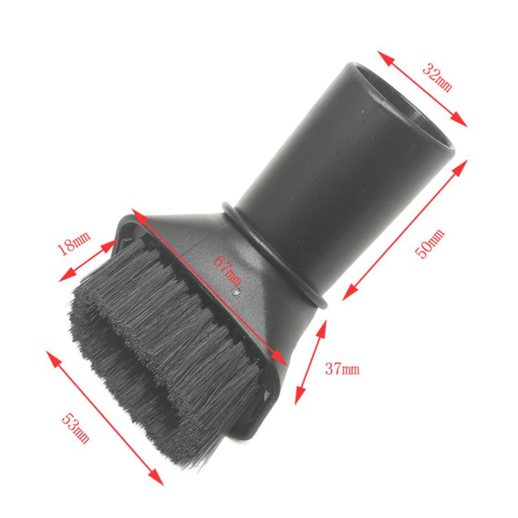 For Karcher / Miele / Bosch / Philips Vacuum Cleaner 32mm Soft Brush Nozzle 2.863-221.0