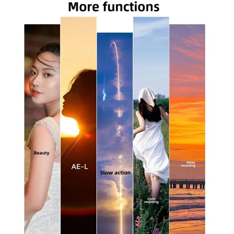 Ordro G930 8.0MP 5K CCD Digital Camera 5X Optical Zoom & Wide-Angle 3.2" Touch Screen Vlogging Camera