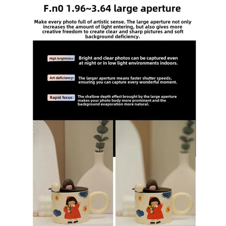 Ordro G930 8.0MP 5K CCD Digital Camera 5X Optical Zoom & Wide-Angle 3.2" Touch Screen Vlogging Camera