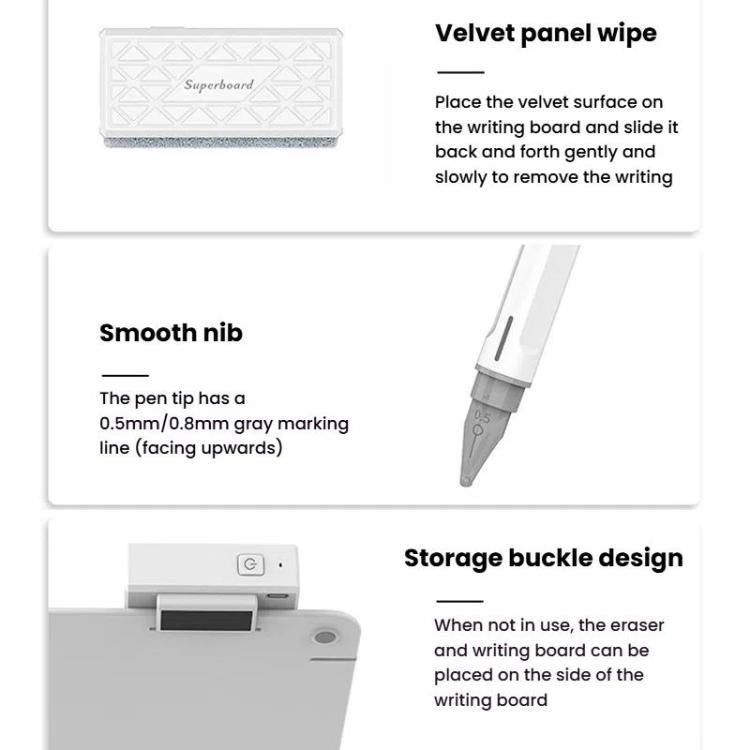 Magnetic Whiteboards Writing Board Partially Erasable Children LCD Handwriting Student Graffiti Drawing Board