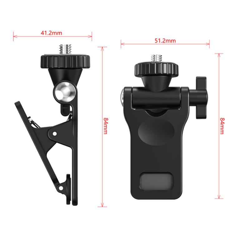 1/4 Screw Universal Fill Light Cell Phone Clip GoPro Video Conference Laptop PC External Clip