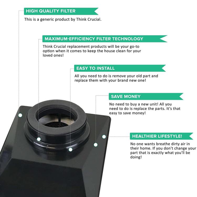 HEPA Filter For Rainbow E2 Series R-10520 Vacuum Cleaner Accessories