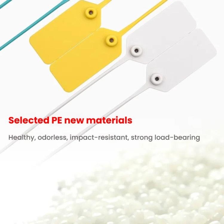 50pcs /Pack Tags Shoes Bags Anti-theft Tags Anti-switching Buckle Tie Disposable Plastic Anti-counterfeit Security Seals