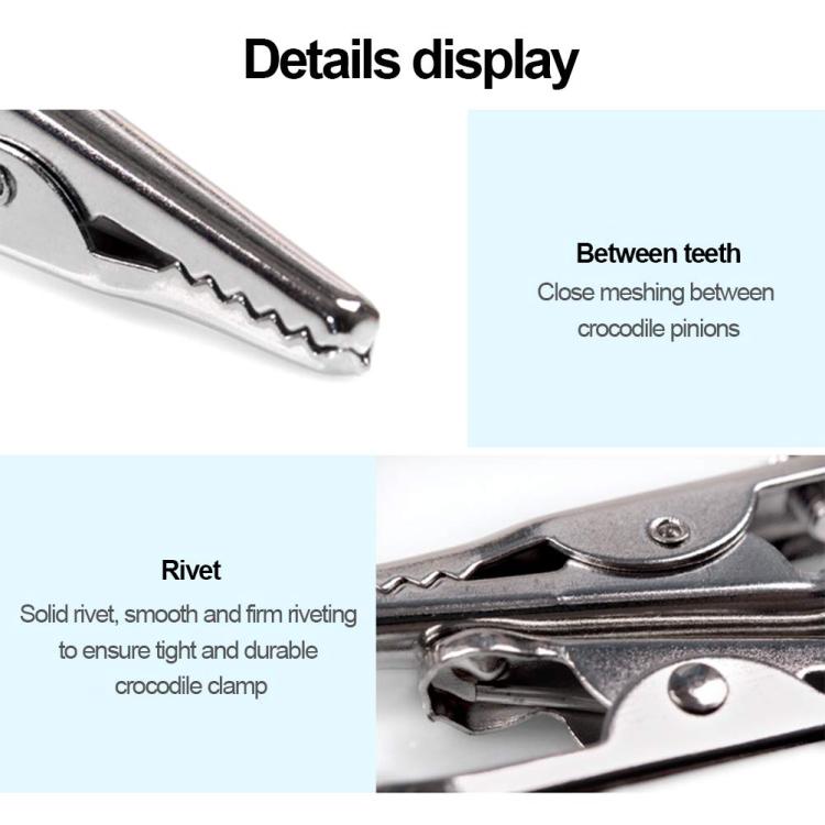 M4 Alligator Clip Multimeter Thread Test  Clip