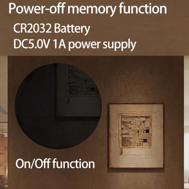 11.6-Inch White Light Wall Clock With Remote Control Multi-Functional Alarm Clock