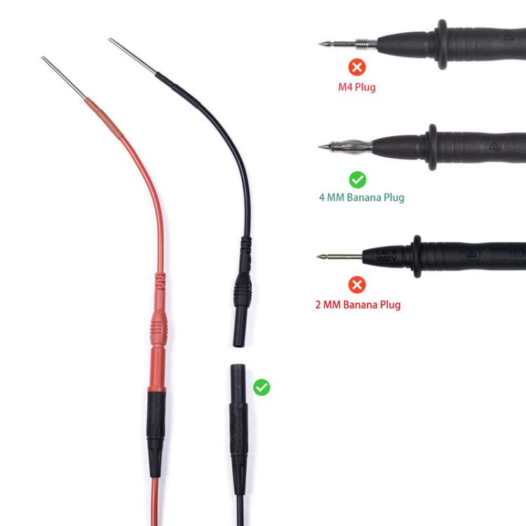4mm Female Multimeter Adapter Cable Pin Plug Terminal