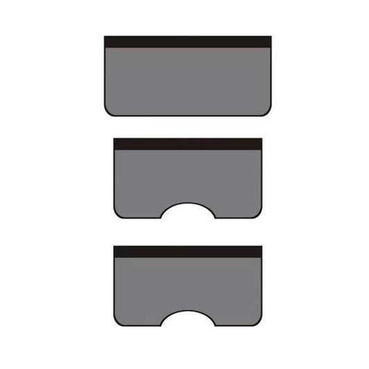 3pcs /Set Car Repair Fender Maintenance Washed Leather Protective Pad