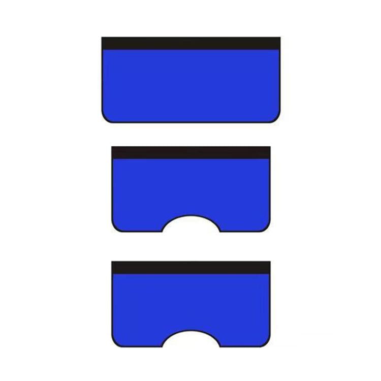 3pcs /Set Car Repair Fender Maintenance Washed Leather Protective Pad