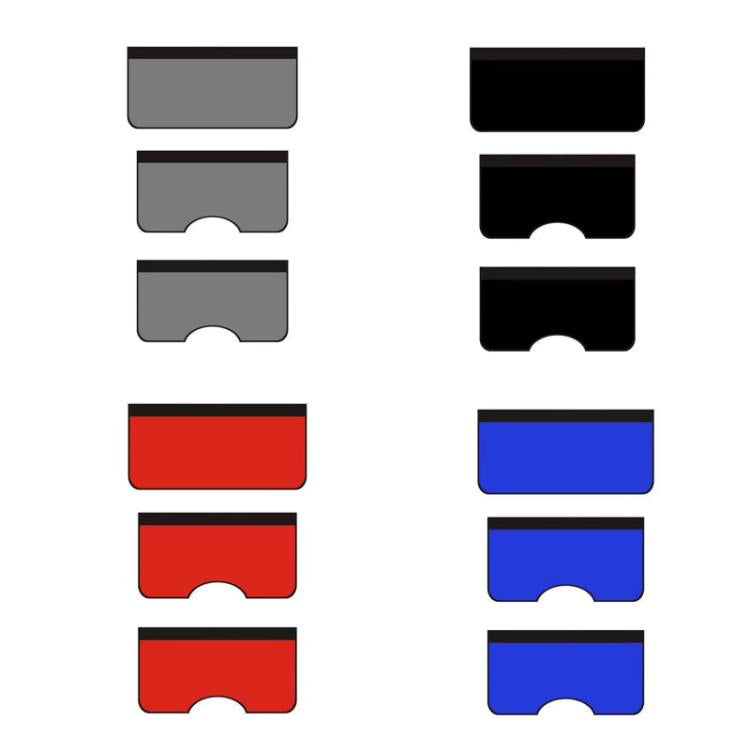 3pcs /Set Car Repair Fender Maintenance Washed Leather Protective Pad