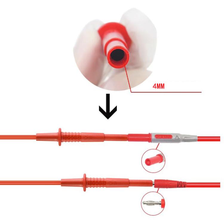 4mm Banana Jack Test Probe Electrical And Auto Repair Circuit Detection Needle