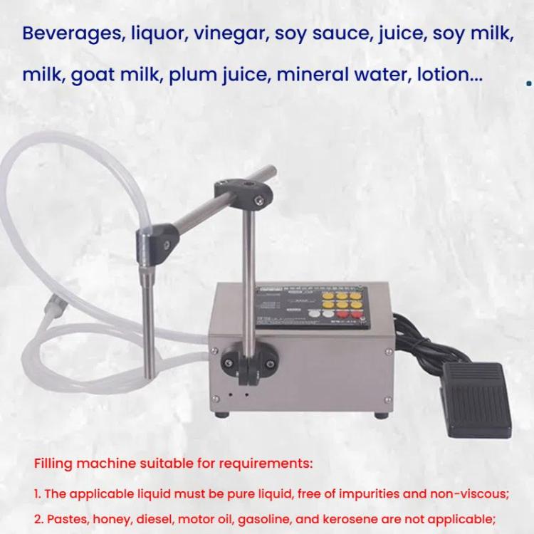 Automatic Small Intelligent Single Head Liquid Induction Multifunctional Quantitative Filling Machine