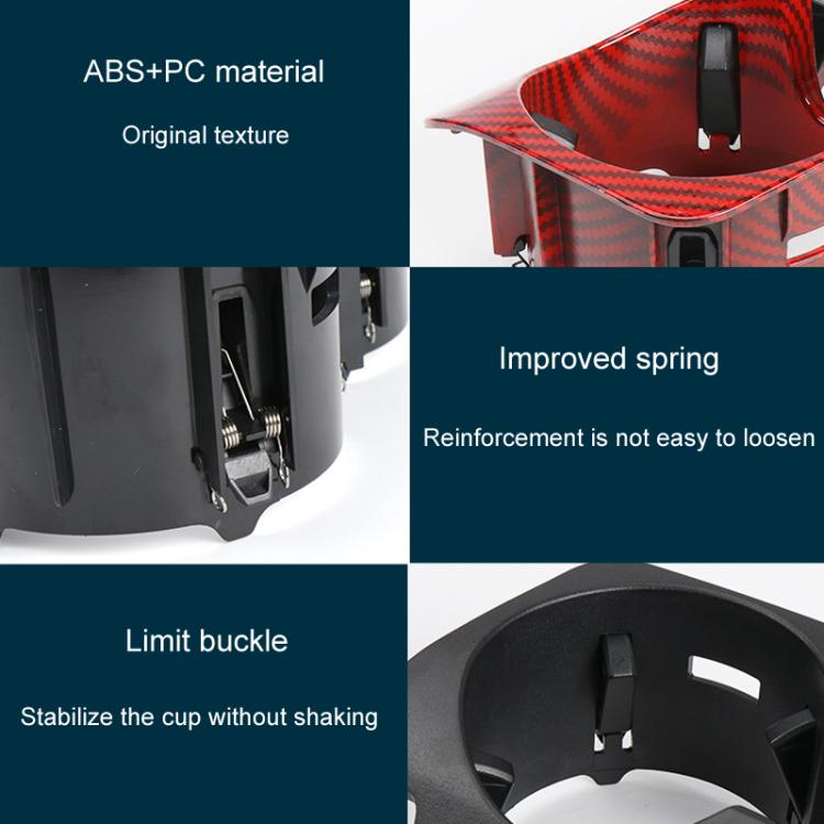 For Mercedes-Benz C-Class W205 / GLC W253 / E-Class W213 Center Console Beverage Cup Holder 2056802391