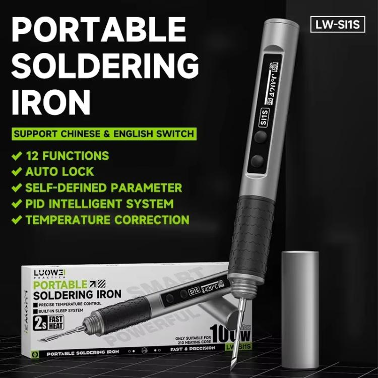 Intelligent Soldering Iron 100W Automatic Sleeping Thermostat Repair Soldering Iron Pen
