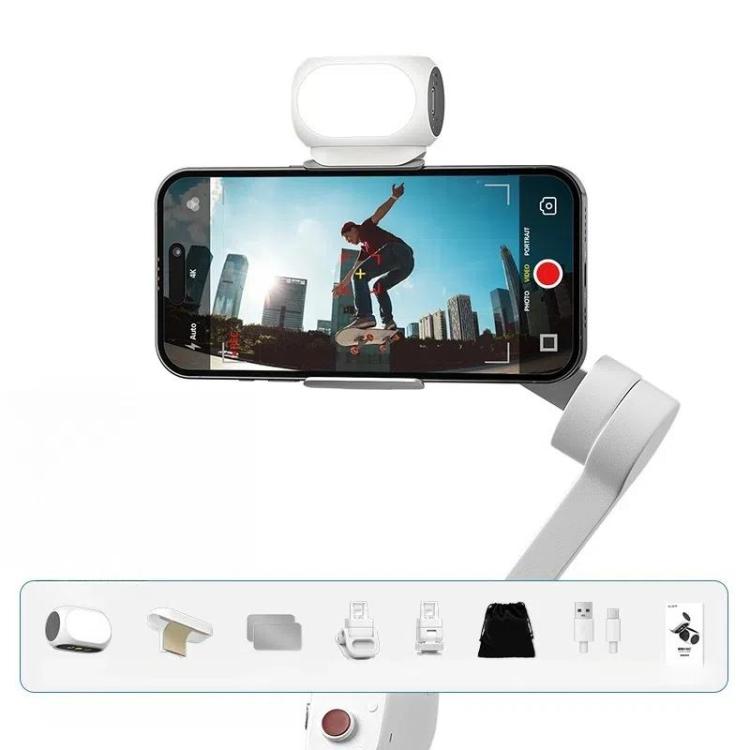 For DJI / Zhiyun Handheld Gimbal Stabilizer Fill Light Magnetic LED Photography Lamp Mobile Phone Fill Light