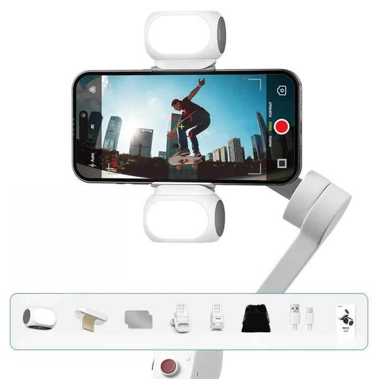 For DJI / Zhiyun Handheld Gimbal Stabilizer Fill Light Magnetic LED Photography Lamp Mobile Phone Fill Light