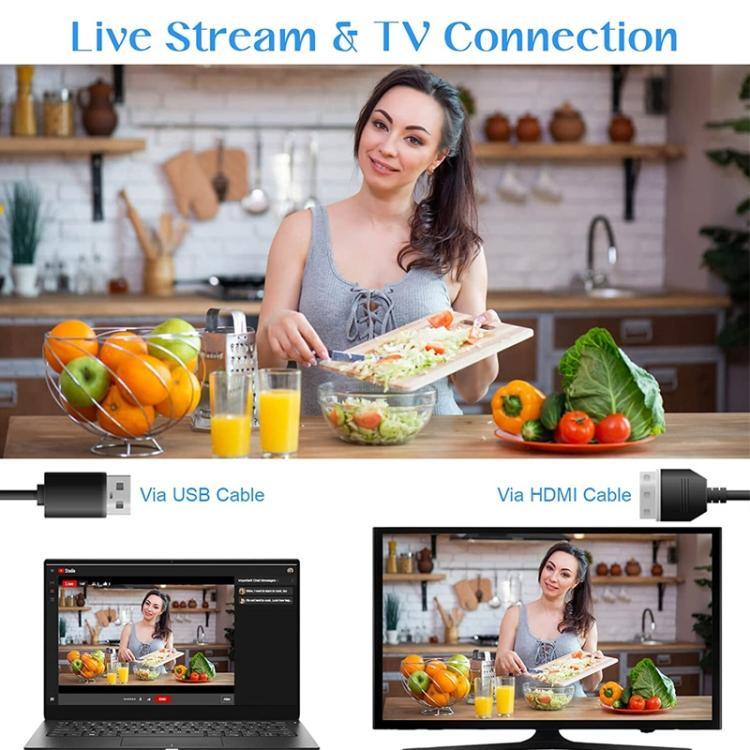 64MP 6K 18X Digital Zoom Ultra HD Video Camera With 4-Inch Touch Screen Camcorder