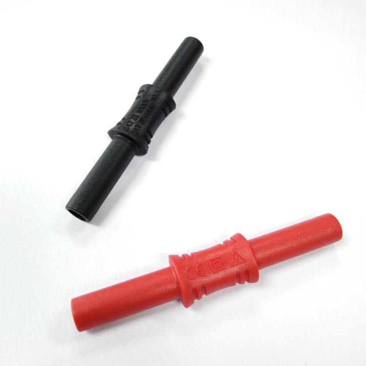 4mm Banana Adapter Multimeter Extension Cable Straight-through Connector