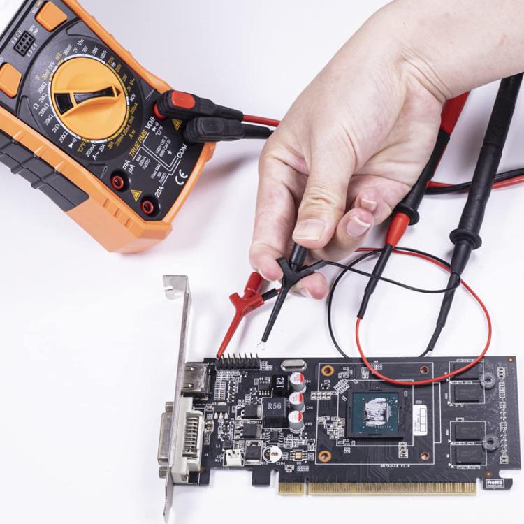 Mini Aircraft Multimeter Test Hook High Voltage IC Clip