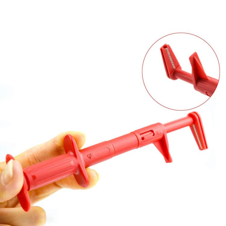 4mm Banana Jack IC Clamp Probe Hook Universal Multimeter Test Telescopic Hook