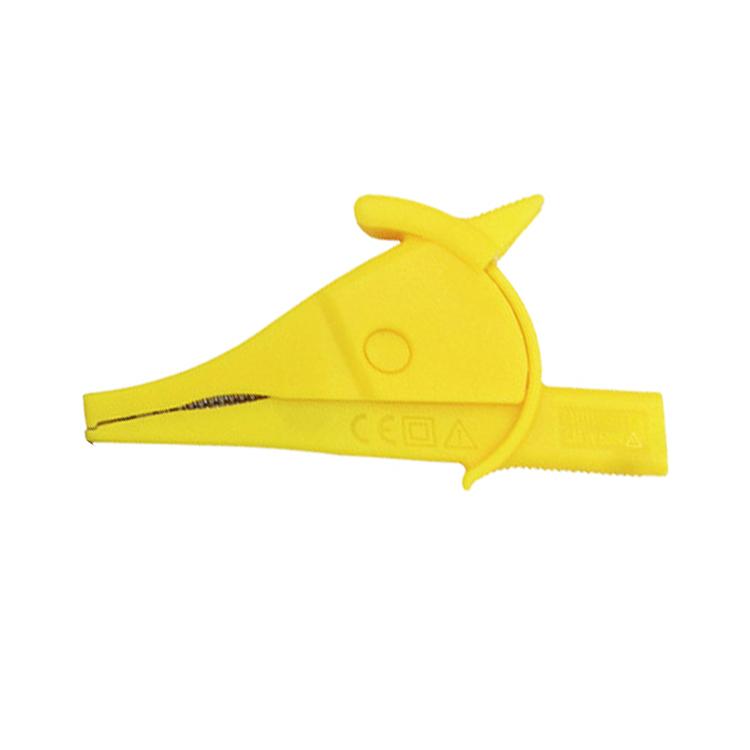 4mm Banana Jack Multimeter Crocodile Clip Insulated Capacitor Clip Test Pen Clip