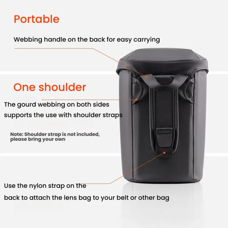 PGYTECH SLR Camera Telephoto Lens Waterproof Storage Bag