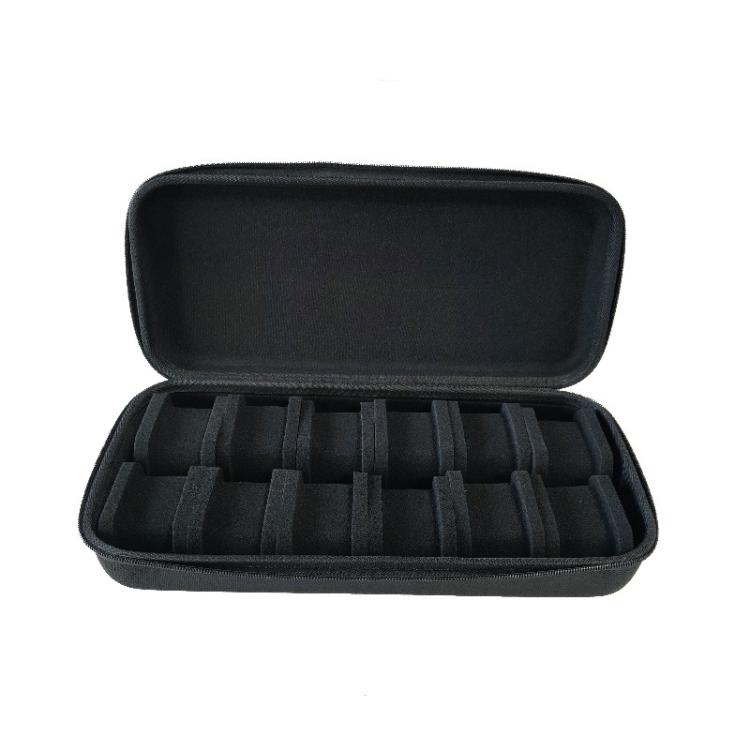 Large-capacity Smart Watch Storage Box with Sponge Inner Tray Portable Watch Storage Bag