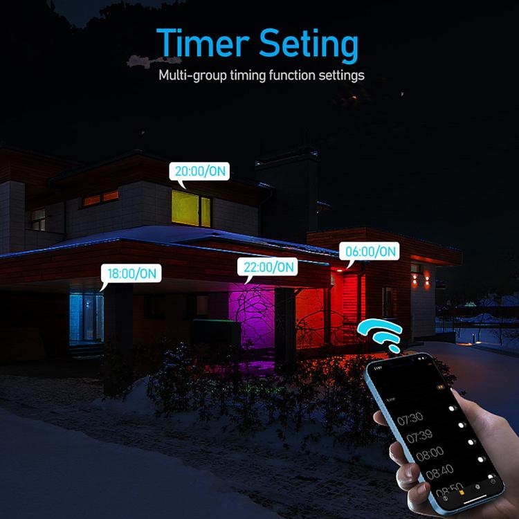 Tuya Bluetooth Smart Ceiling Lamp Round Recessed RGBCW Color Changing Dimmable Ceiling Light