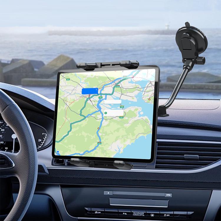 Car Suction Cup Extended Hose Universal Cell Phone Tablet Holder