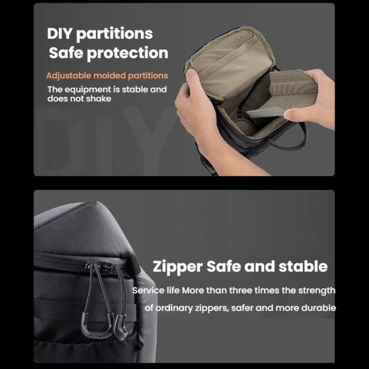 PGYTECH DSLR Camera Crossbody Waist Triangle Bag