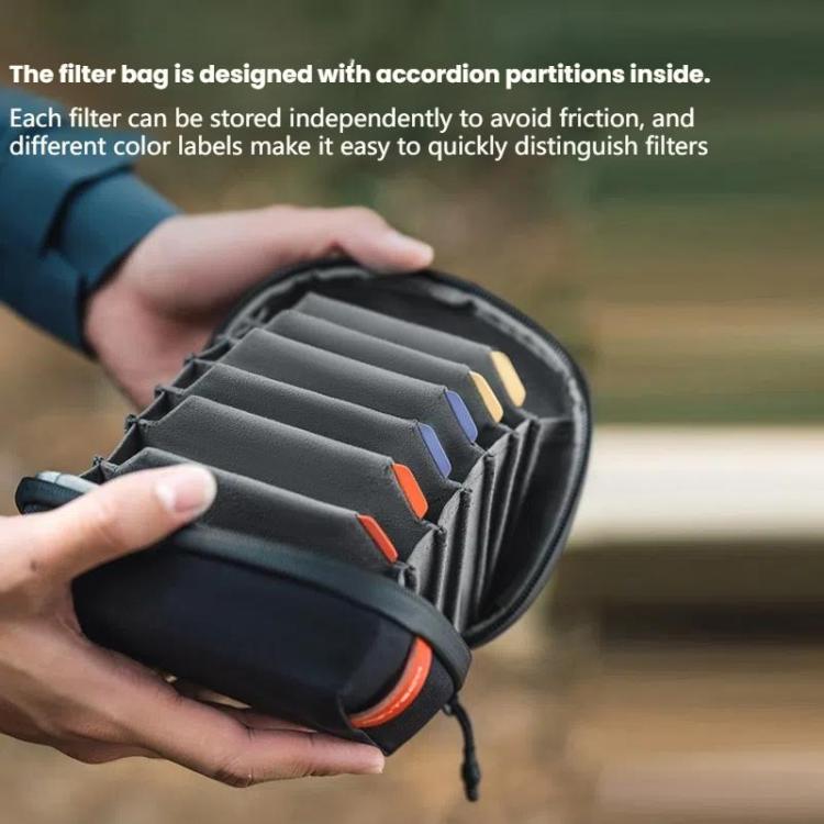 PGYTECH Dustproof Drop-proof Camera UV Filter Storage Bag