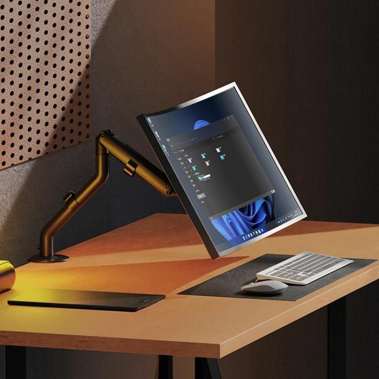 For 15-32 Inch Monitor Bracket Adjustable Gas Spring Computer Screen Desk Mount Stand