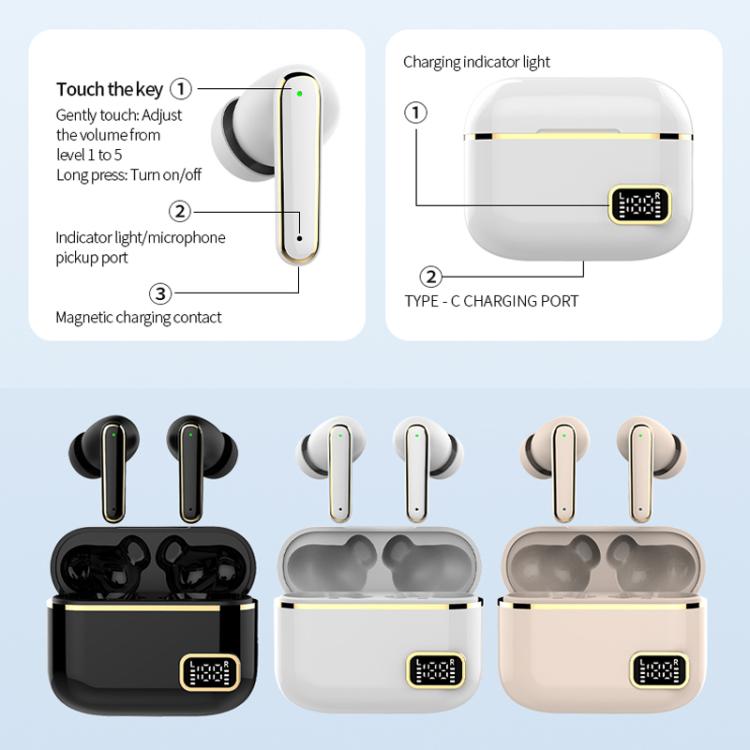 Smart Touch In-Ear Hearing Aid With Digital Charging Compartment