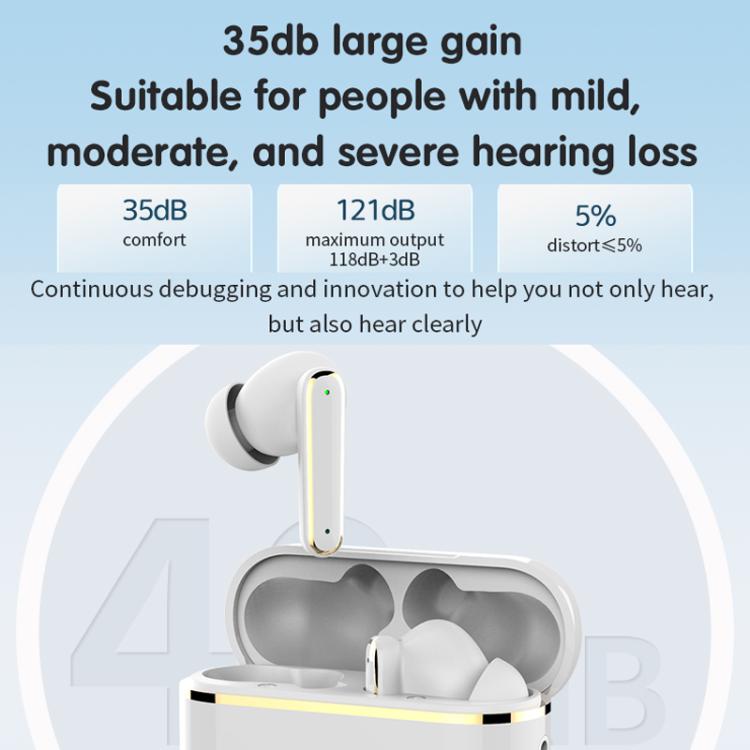 Smart Touch In-Ear Hearing Aid With Digital Charging Compartment