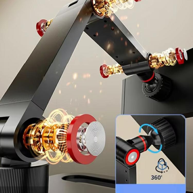 Portable Vesa Monitor Stand Height Adjustable Swivel Desk Mount For 17-Inch Screens