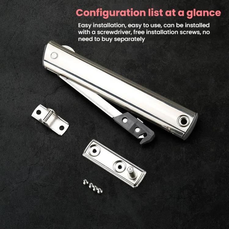 Cabinet Door Upper Flap Support Rod Folding Spring Hinge Adjustable Pneumatic Rod